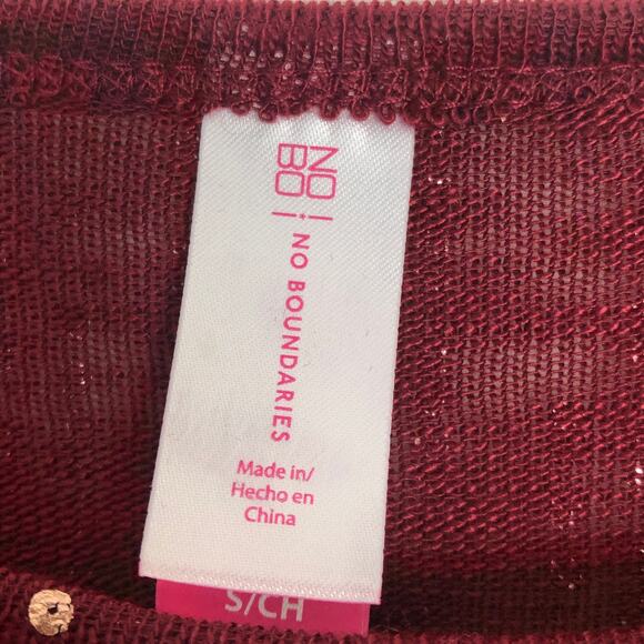 No Boundaries Metallic Top Size Small - Picture 3 of 11